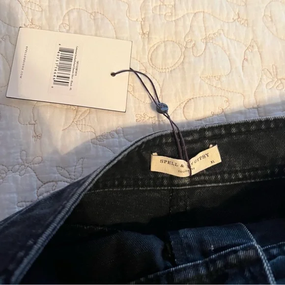 Spell Celestial Embellished Denim Skirt - Picture 8 of 15